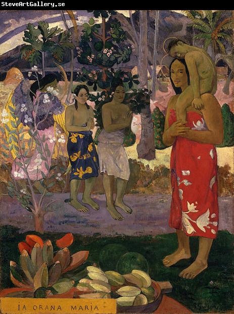 Paul Gauguin Ia Orana Maria